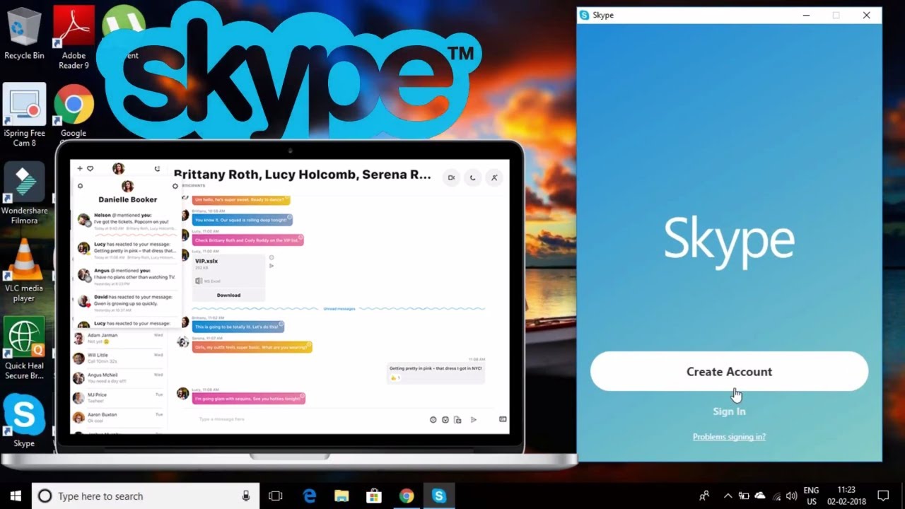 Skype 8.98.0.407 instal the last version for windows